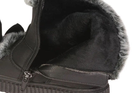 Dziecięce buty zimowe American Club BGC27BL czarne