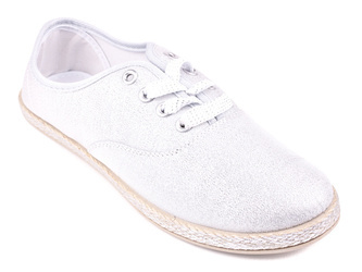 Tenisówki młodzieżowe Underline DT-3-1010SIGR srebrne