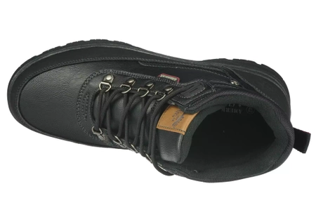 Zimowe buty męskie American Club MRH140/24BL czarne