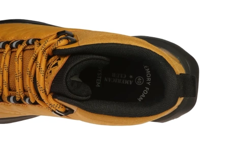 Męskie obuwie przejściowe American Club MRH163CA brązowe