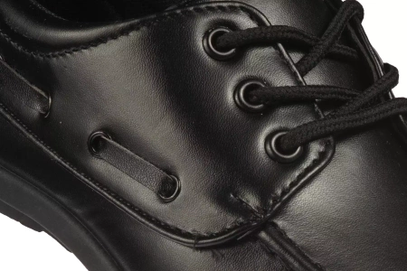 Półbuty chłopięce komunijne buty American Club CKOM-51BL czarne