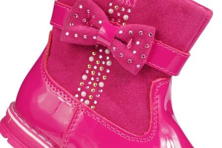 Buty zimowe dziecięce Clibee AH-114PE różowe