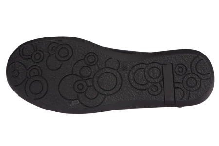 Półbuty dziecięce Apawwa czarne baleriny dziecięce CT1235PBL