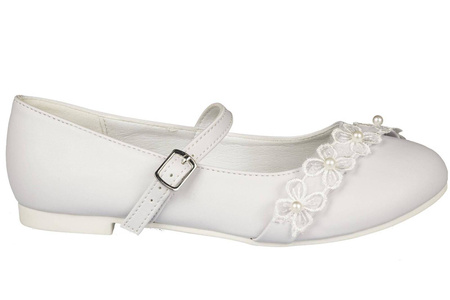 Półbuty dziewczęce komunijne American Club CKOM-47