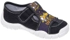 Tenisówki dziecięce Viggami ADAŚ CAR CZ czarne kacie chłopięce na rzep