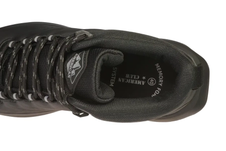 Męskie obuwie przejściowe American Club MRH163BL czarne