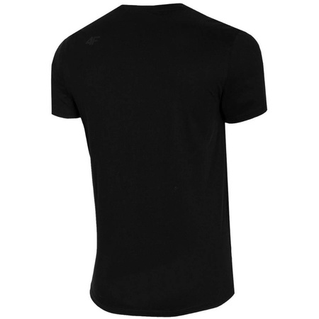 Koszulka męska 4F czarna H4Z22 TSM352 20S