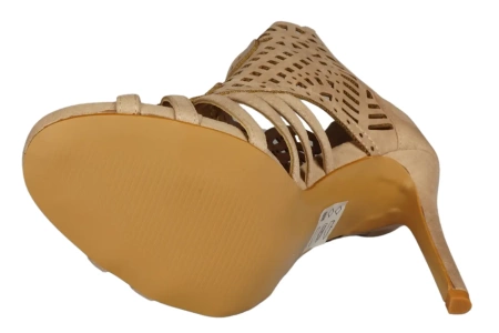 Eleganckie sandały damskie SeaStar DM286PBE beżowe