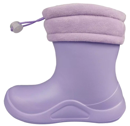 Kalosze dziecięce, piankowe kalosze dziecięce Apawwa BJ385PU fioletowe