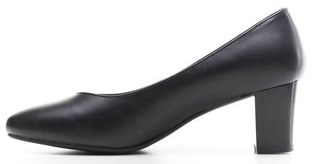 Półbuty damskie Sergio Leone DPB177CZPU czarny PU