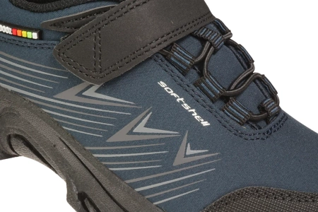 Dziecięce buty trekkingowe SOFTSHELL American Club CWT246NA granatowe