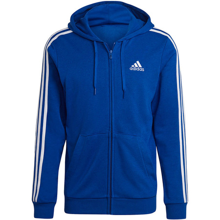 Bluza męska Adidas bawełna Essentials 3S FZ HE4427