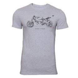 Koszulka męska 4F bawełna 100% H4Z20 TSM012-27M