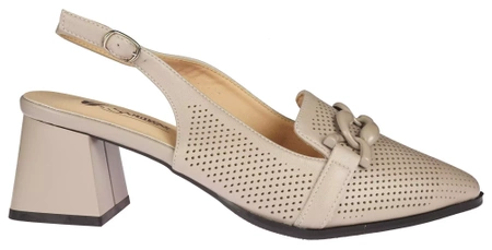 Sandały damskie Sandway DF3550-15TA szare