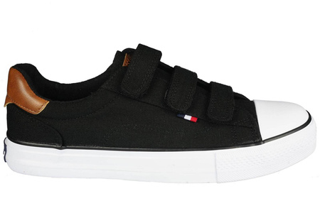 Tenisówki dziecięce American Club czarne CLH-81BL