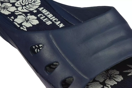 Damskie klapki basenowe American Club DNH26NA grantowe
