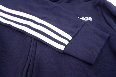 Bluza męska Adidas bawełna Essentials 3S FZ DU0471