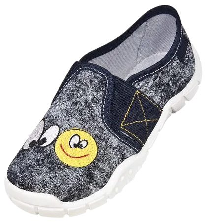 Tenisówki dziecięce Viggami Olaf Druk szare kapcie chłopięce wsuwane