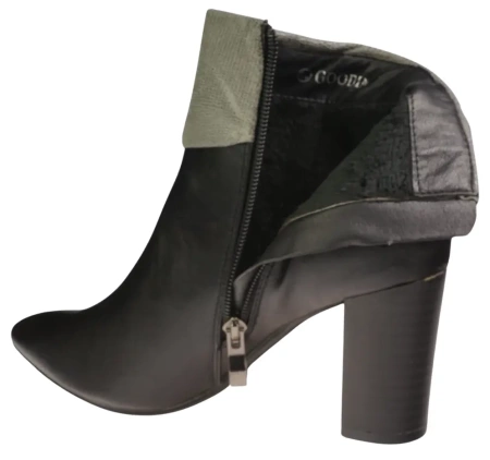 Damskie buty zimowe Goodin DGD-15-8408BL czarne