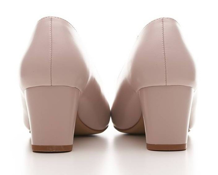 Półbuty damskie Sergio Leone DPB177JSZPU cieliste