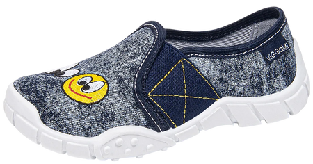 Tenisówki dziecięce Viggami Olaf Druk szare kapcie chłopięce wsuwane