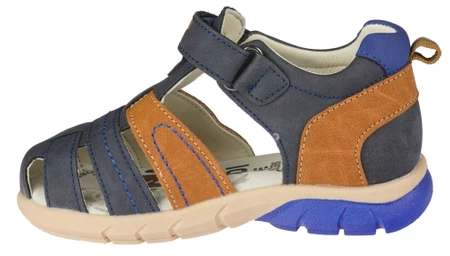 Dziecięce sandały American Club XD-139/24 granatowe