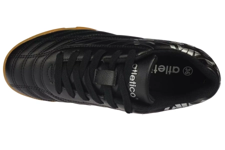 Halówki damskie czarno szare obuwie halowe Atletico D7336-2416BLSI