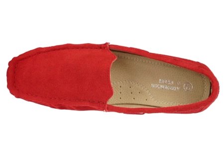 Mokasyny męskie American Club MJK-03RE czerwone