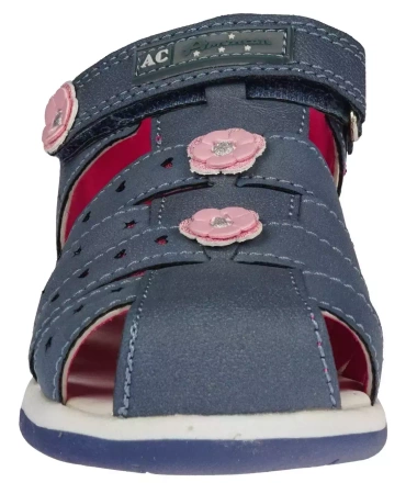 Sandały dziecięce American Club ADR-17NA granatowe
