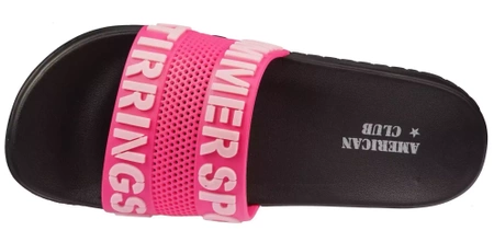 Damskie klapki basenowe American Club DNH-54PI