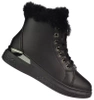 Damskie buty zimowe botki zimowe Jomix D6977-1BL