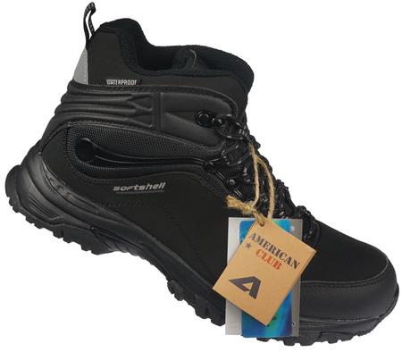 Zimowe buty męskie American Club WT-54BL