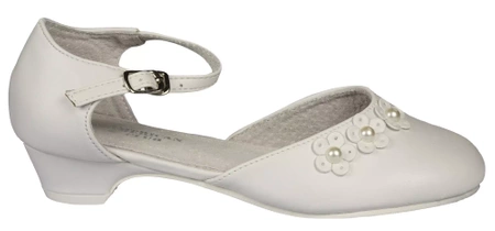 Półbuty dziewczęce komunijne American Club CKOM-60WH