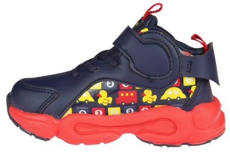 Dziecięce buty sportowe American Club sneakersy dziecięce ABD17/21BLRE