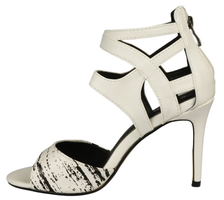 Eleganckie sandały damskie GOODIN D15-8126WH białe
