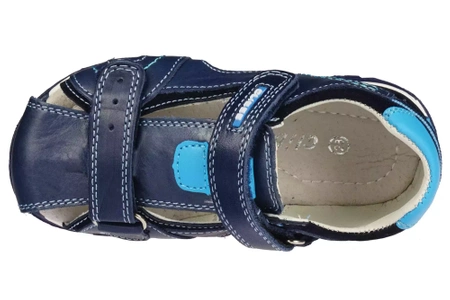 Sandały dziecięce clibbe BAB219DBUAC granatowe