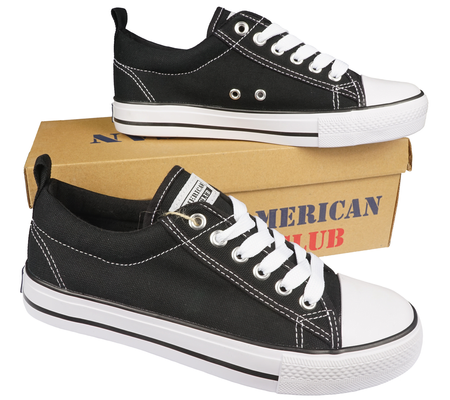 Tenisówki młodzieżowe American Club DLH-09BL