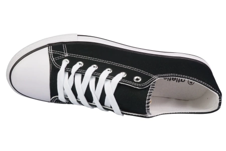 Męskie tenisówki czarne Atletico NCNSM-1BL