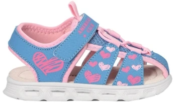 Sandały dziecięce American Club BRL-113BU niebieskie