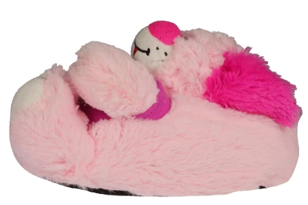 Bambosze tekstylne dziecięce kapcie dziecięce American Club C35014PI