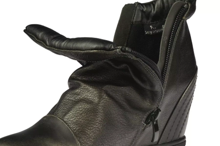 Buty przejściowe damskie Sergio Leone D28875SR srebrne