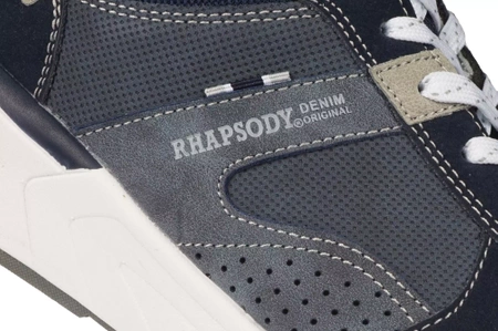 Męskie buty sportowe American Club MRH-04 granatowe