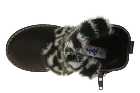 Dziecięce buty zimowe American Club BGC36BL czarne