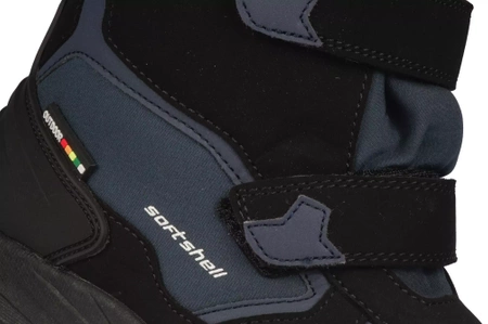 Dziecięce buty zimowe American Club BHL155/24NA granatowe