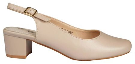 Sandały damskie Skotnicki DS-3-0658BE beżowe