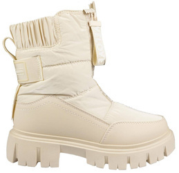 Buty zimowe damskie Prety D5708-4BE beżowe