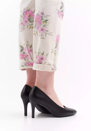 Półbuty damskie Sergio Leone D1336CZPU czarne