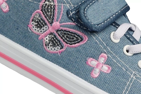 Tenisówki dziecięce American Club CTEN-116BU