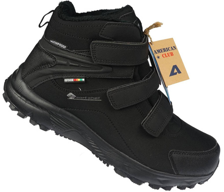 Zimowe buty męskie American Club HL-21BL