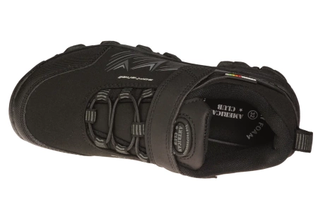 Dziecięce buty trekkingowe SOFTSHELL American Club CWT246BL czarne